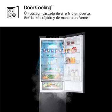 Frigorífico Combi LG GBV7280AEV Acero Negro (7)