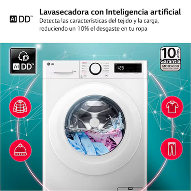 Lavasecadora LG F4DR5009A3W 9kg (7)