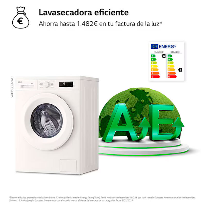 Lavasecadora LG W4X1085NWH 8kg (4)