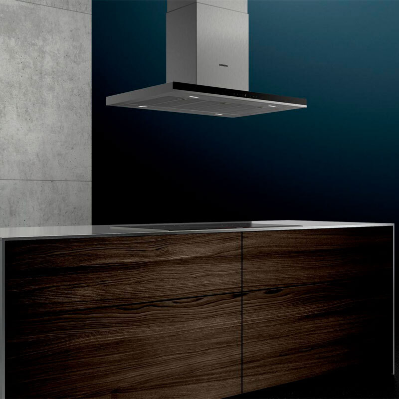 Campana isla Siemens LF98BIP50 Inox 90 cm (4)
