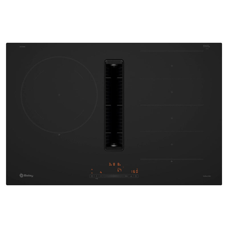 Placa Inducción con extractor Balay 3EBC989MH 90 cm