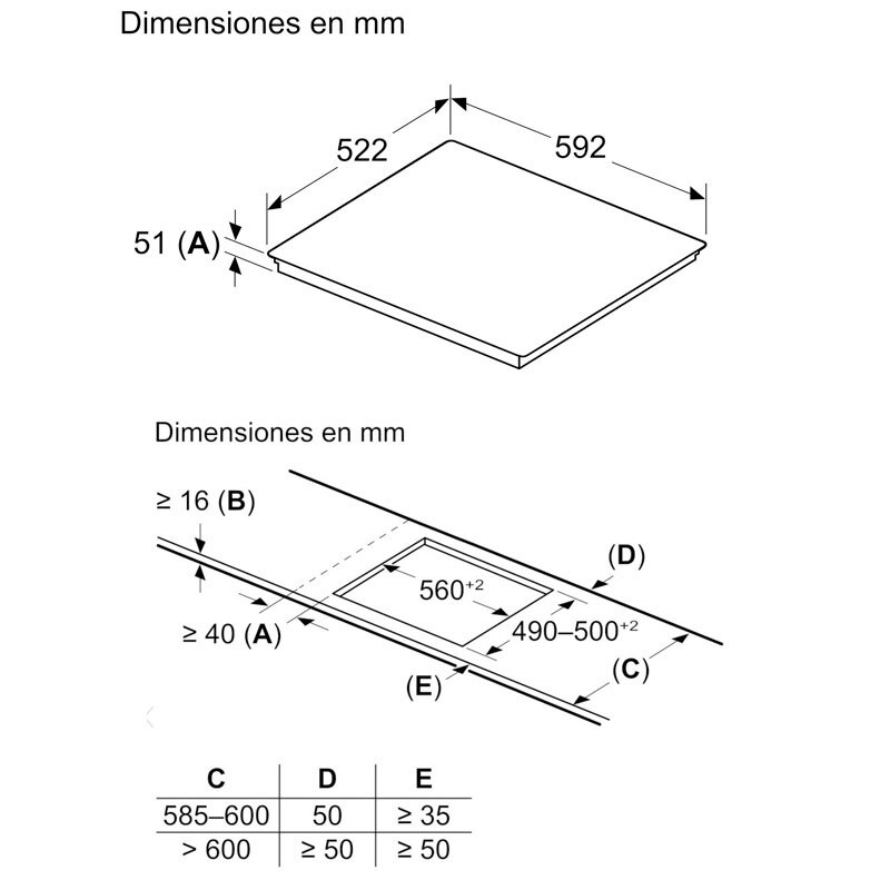 Placa Inducción Balay 3EB967MH 60 cm (1)