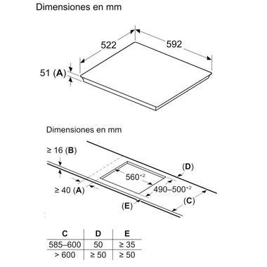 Placa Inducción Balay 3EB967MH 60 cm (1)