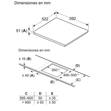 Placa Inducción Balay 3EB965MH 60 cm (1)