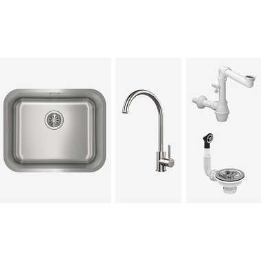 Pack fregadero y grifo TekaWay BET5040 Plus UNI931 (2)