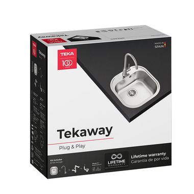Pack fregadero y grifo TekaWay Stylo 1C UNI9310XP (6)