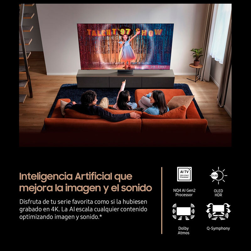 TV Samsung TQ55S85FAUXXC OLED 4K 55" (2)