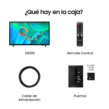 TV Samsung TU32H5005FKXXC HD LED 4K 32" (8)