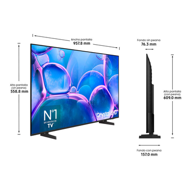 TV Samsung TU43U7025FKXXC LED 4K 43" (1)