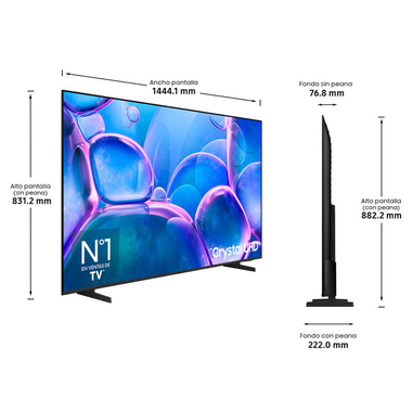 TV Samsung TU65U7025FKXXC LED 4K 65" (1)