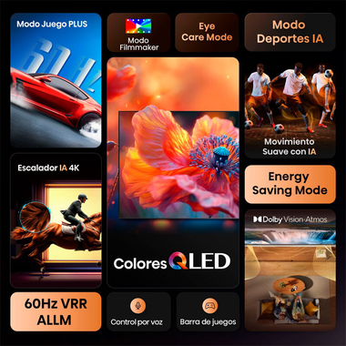 TV Hisense 55E77Q QLED 4K 55" (2)