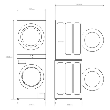Torre de lavado LG WT1210WWF 12kg (1)