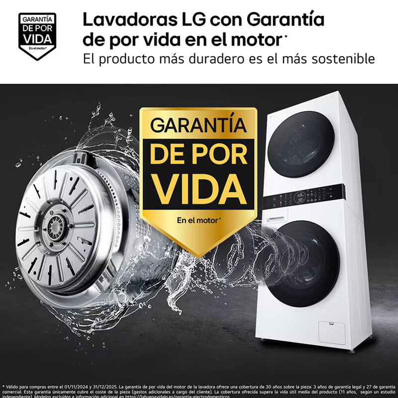 Torre de lavado LG WT1210WWF 12kg (4)