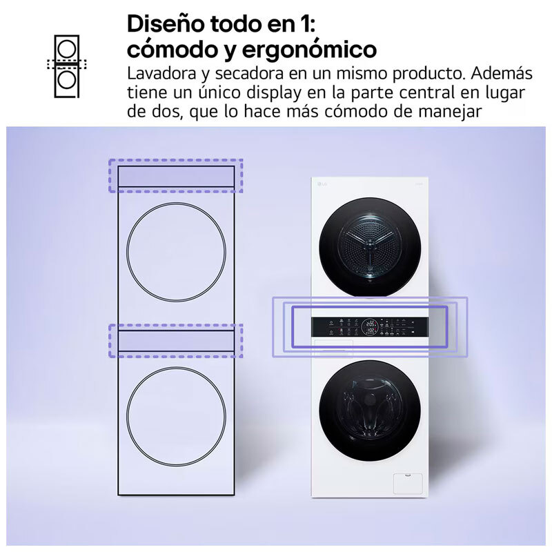 Torre de lavado LG WT1210WWF 12kg (8)