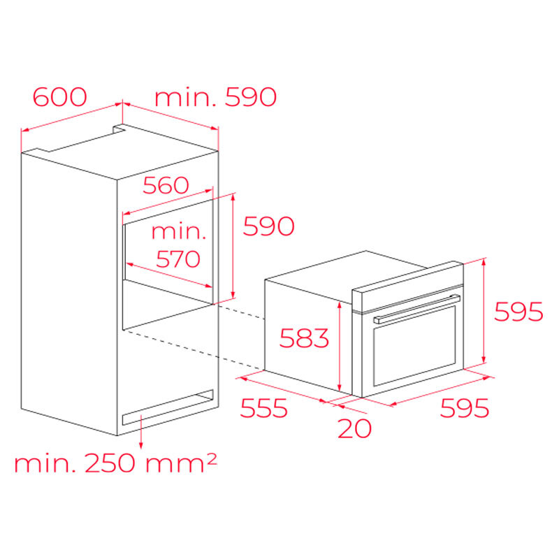 Horno Teka HCB6375P Inox (1)