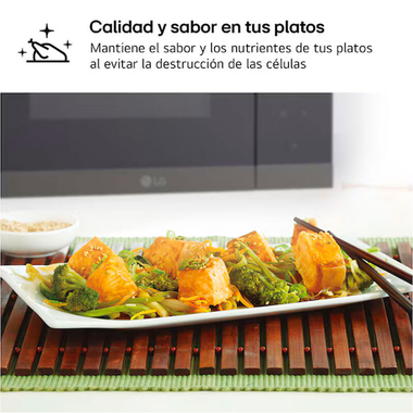 Microondas integrable LG MG7Z2593B Cristal Negro (9)