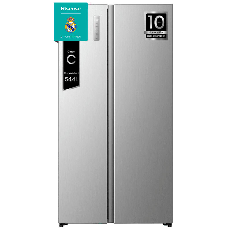 Frigorífico Americano Hisense RS3P558NEIC Inox