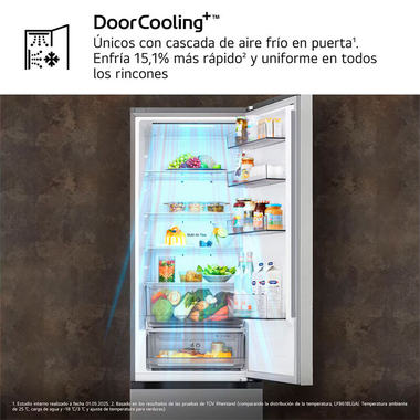 Frigorífico Combi LG GBBSJ20DPY Inox (8)