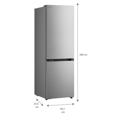 Frigorífico Combi LG GBBSJ10DPY Inox (1)