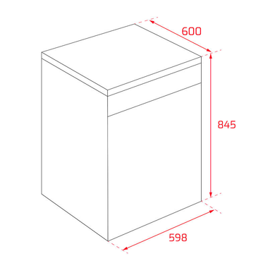Lavavajillas Teka DFS46760 Blanco (1)