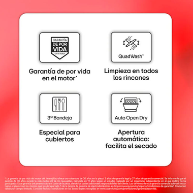 Lavavajillas LG DF273FV Inox (5)