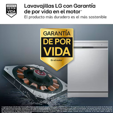Lavavajillas LG DF273FV Inox (6)