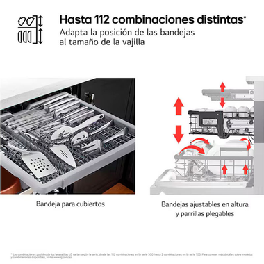 Lavavajillas LG DF273FV Inox (9)