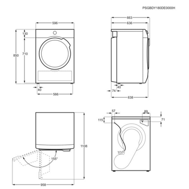 Secadora AEG TR718EAOB 8Kg (1)