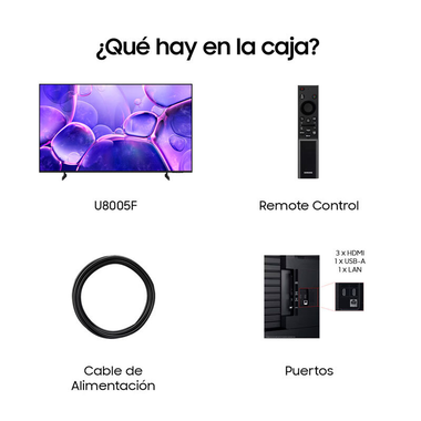 TV Samsung TU43U8005FUXXC LED 4K 43" (8)