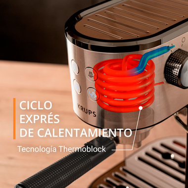 Cafetera Espreso Krups XP444C10 (5)