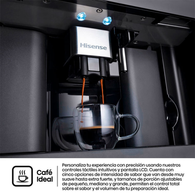 Cafetera automática integrable Hisense CM4H8BG (8)