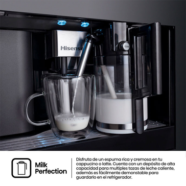Cafetera automática integrable Hisense CM4H8BG (9)