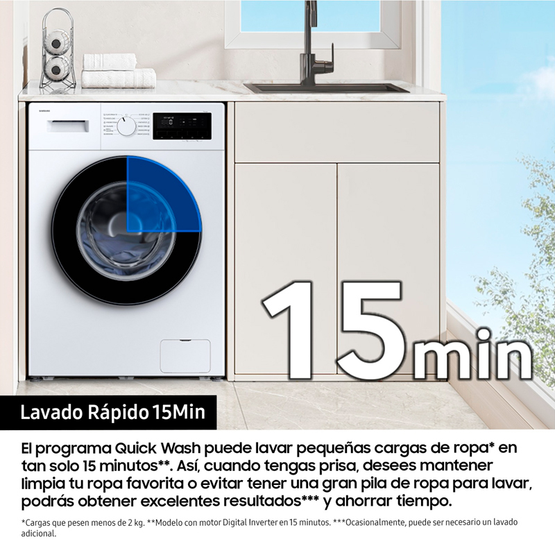 Lavadora Samsung WW70FG3M05TWEC 7 Kg (7)