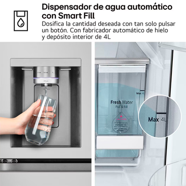 Frigorífico Americano LG GMF961PY3E Inox (9)