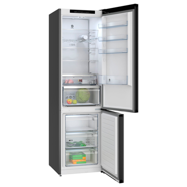 Frigorífico Combi Balay 3KFD855NI Cristal Negro (2)