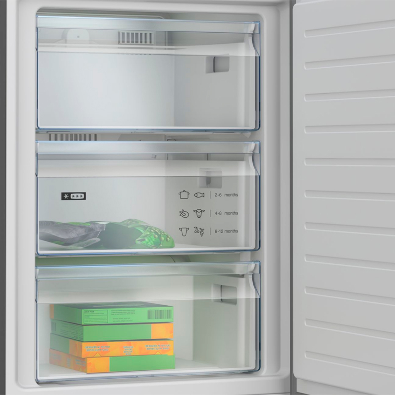 Frigorífico Combi Balay 3KFD655NI Cristal Negro (5)