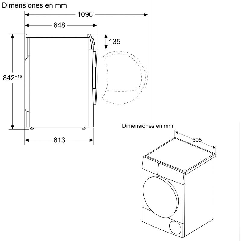 Secadora Balay 3SB093XC 9Kg (1)