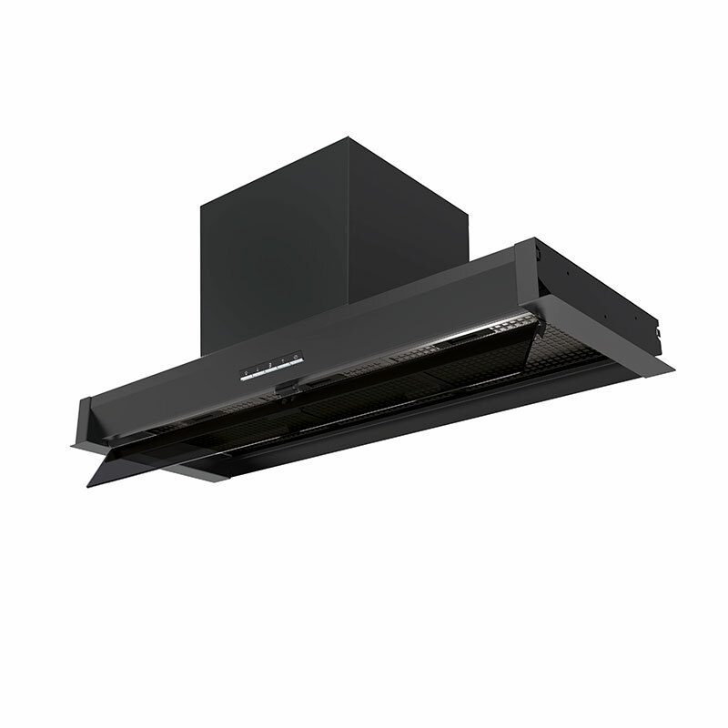 Campana decorativa Cata Arona 90BK Negro 90 cm (3)