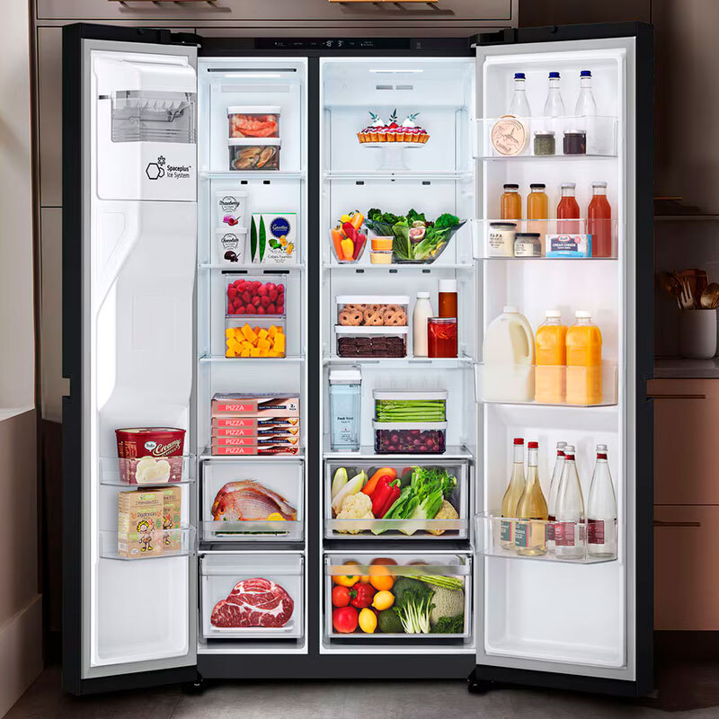 Frigorífico Americano LG GSLC41EPPE Inox (2)
