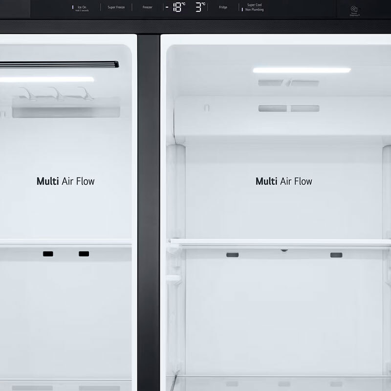 Frigorífico Americano LG GSLC41EPPE Inox (4)