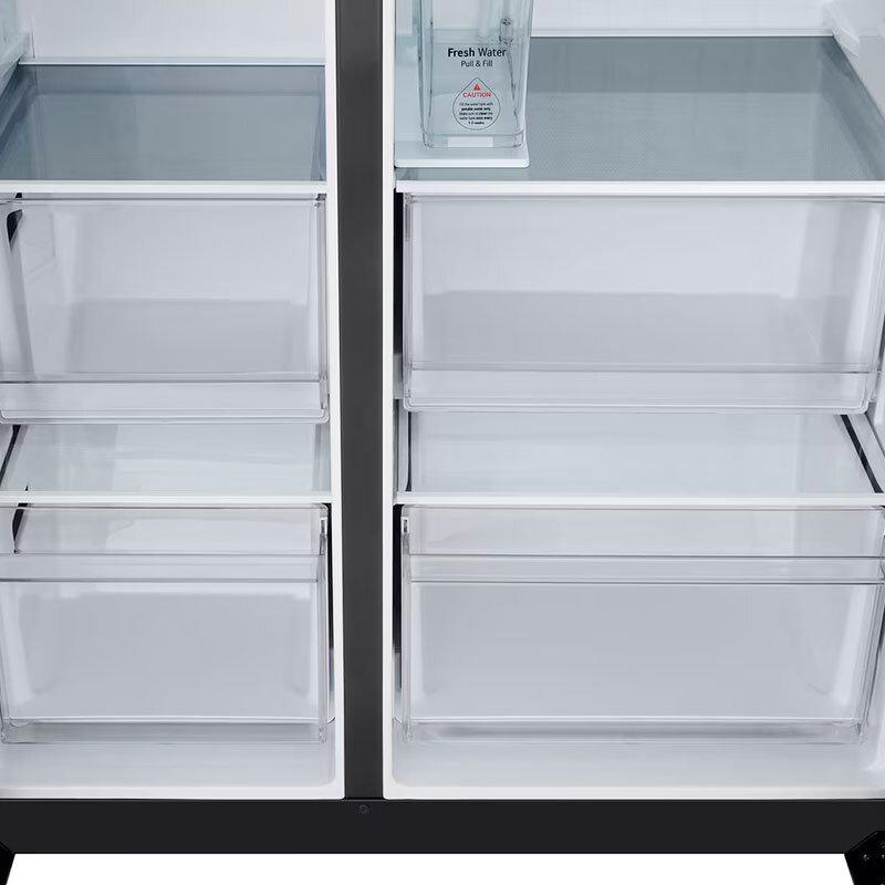 Frigorífico Americano LG GSLC41EPPE Inox (5)