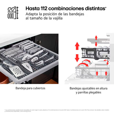 Lavavajillas LG DF273FW 60 cm (9)