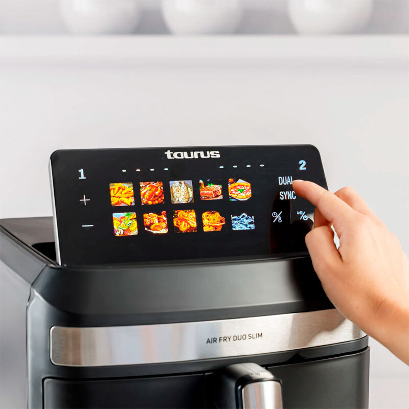 Freidora de aire Taurus Duo Slim (4)