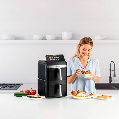 Freidora de aire Taurus Duo Slim (7)