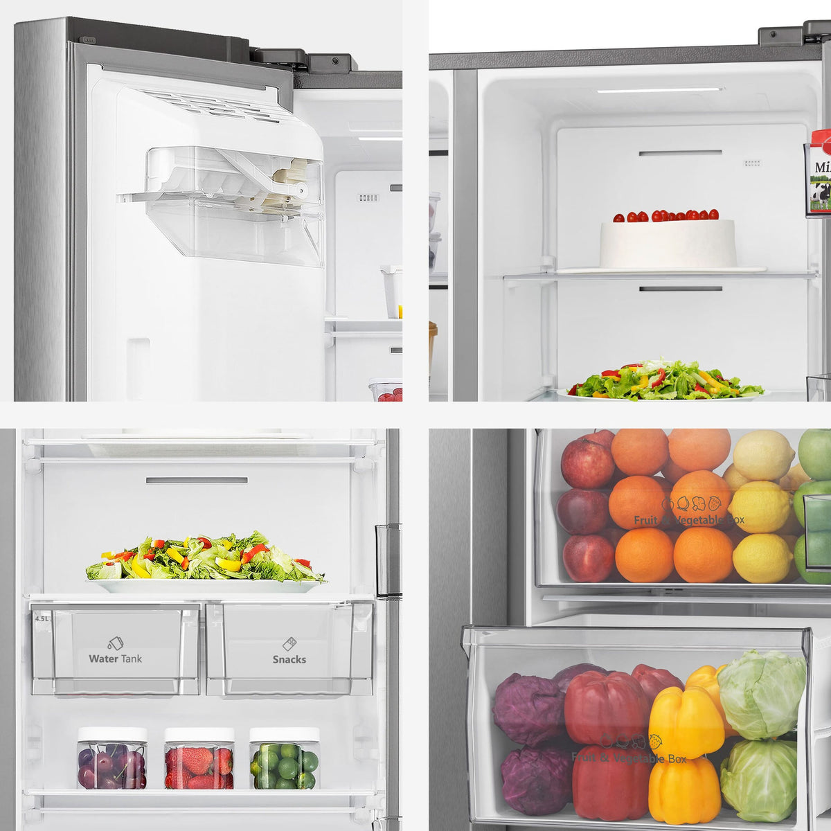 Frigorífico americano Hisense RS818N4TIE1, 632 l, Total No Frost