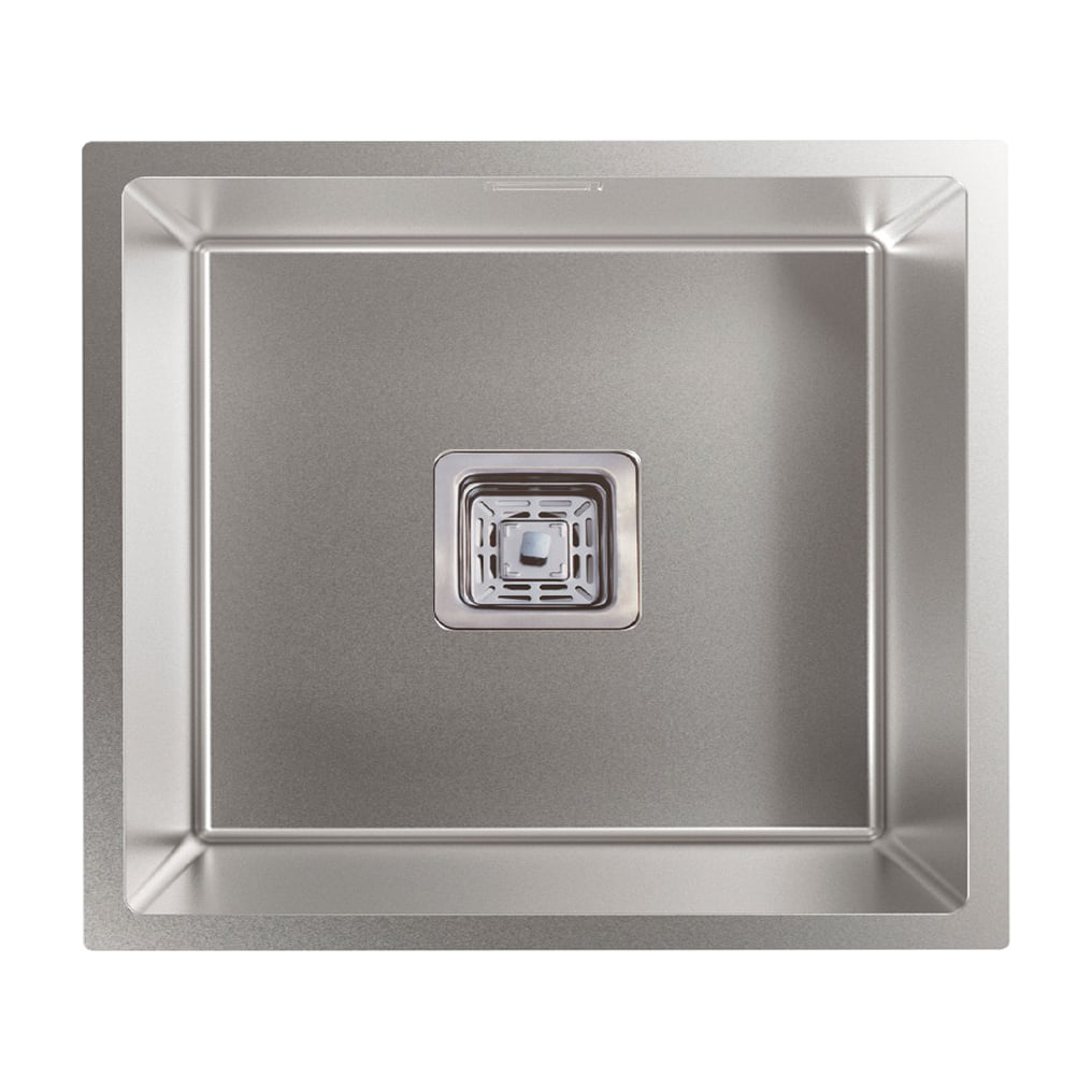 Fregadero Cata CB 40-40 P R10 bajo encimera, acero inoxidable, 44 x 44 cm