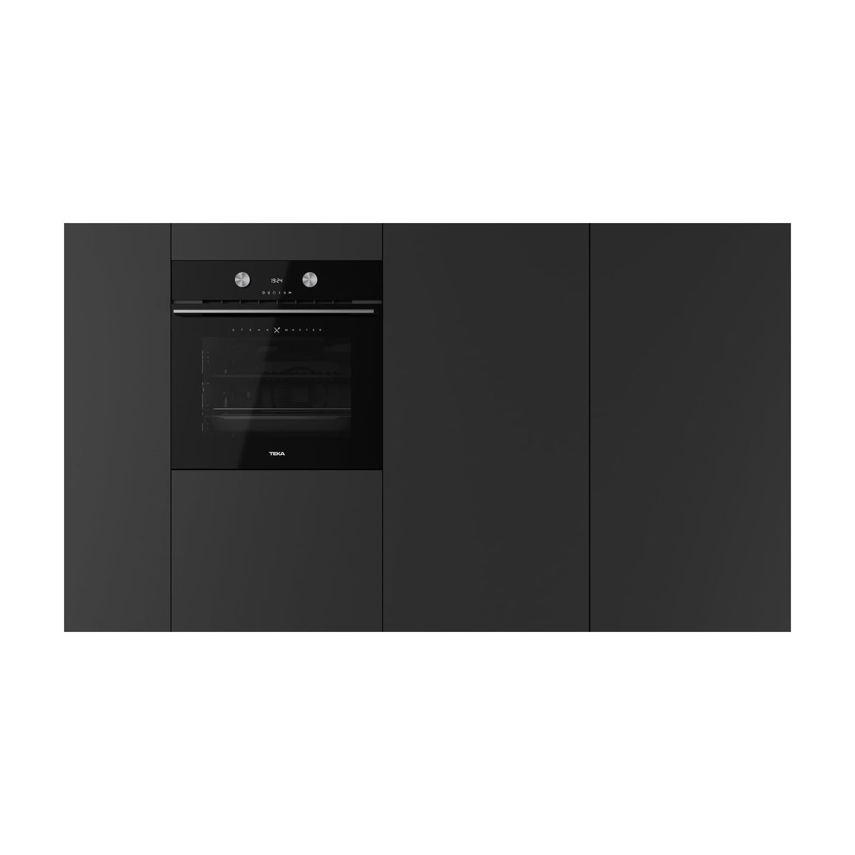 Horno Teka SteakMaster Lite pirolítico, 63 l útiles y SteakGrill