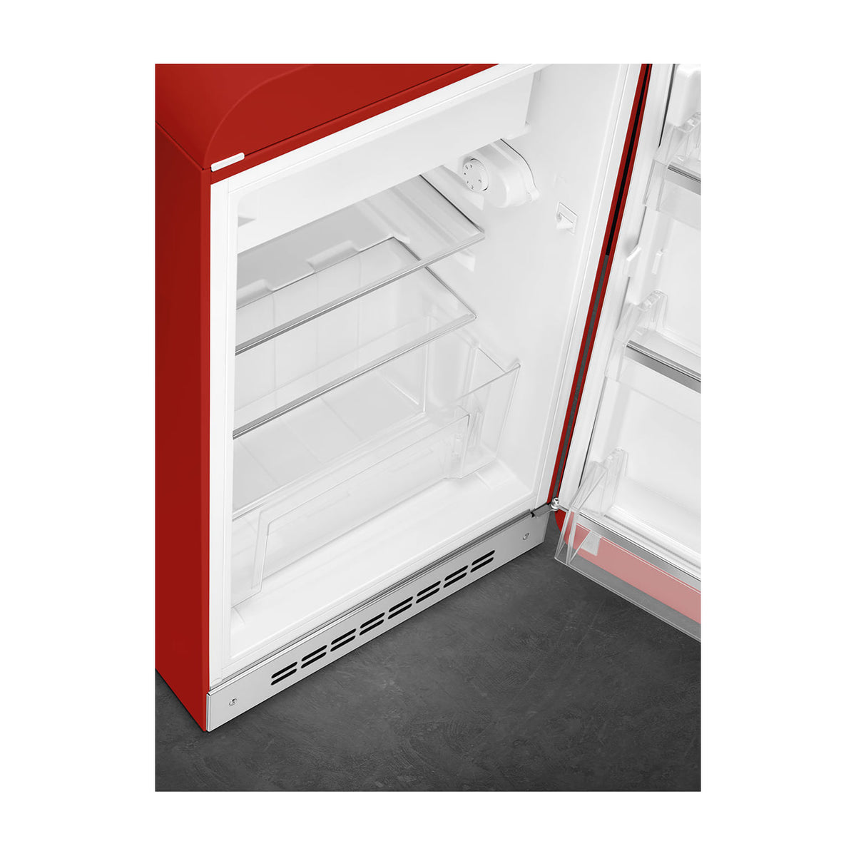 Frigorífico de una puerta Smeg FAB10RRD6, 122 l, rojo