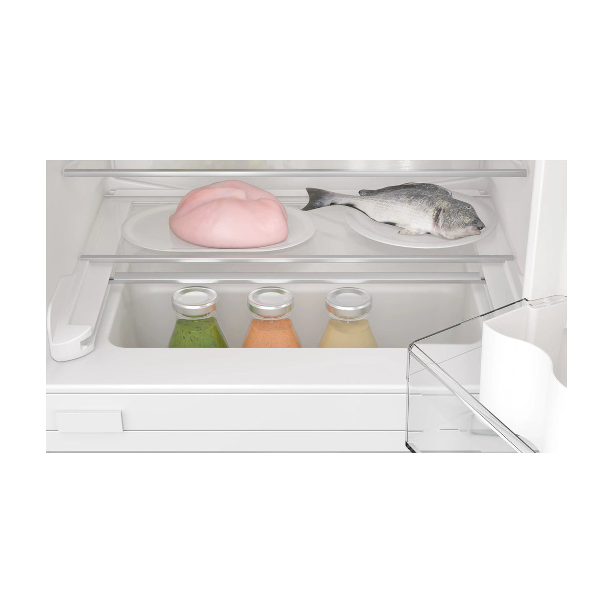 Frigorífico integrable de una puerta Bosch KUL22VFD0, 110 l, 82 cm