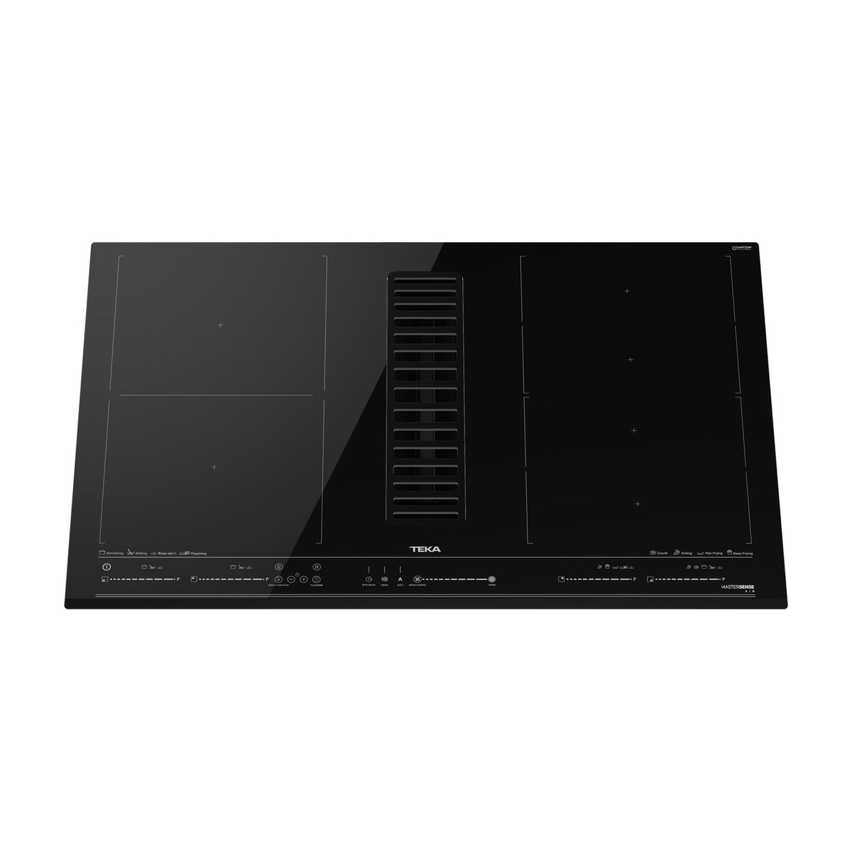Placa con extractor Teka MasterSense Air AFF 87601 MST de 80 cm, FullFlex